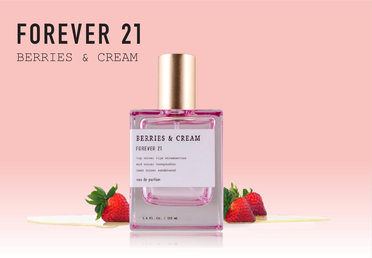 Berries & Cream Eau de Parfum, 3.4 fl. oz., by Forever 21 Beauty & Personal Care Forever 21