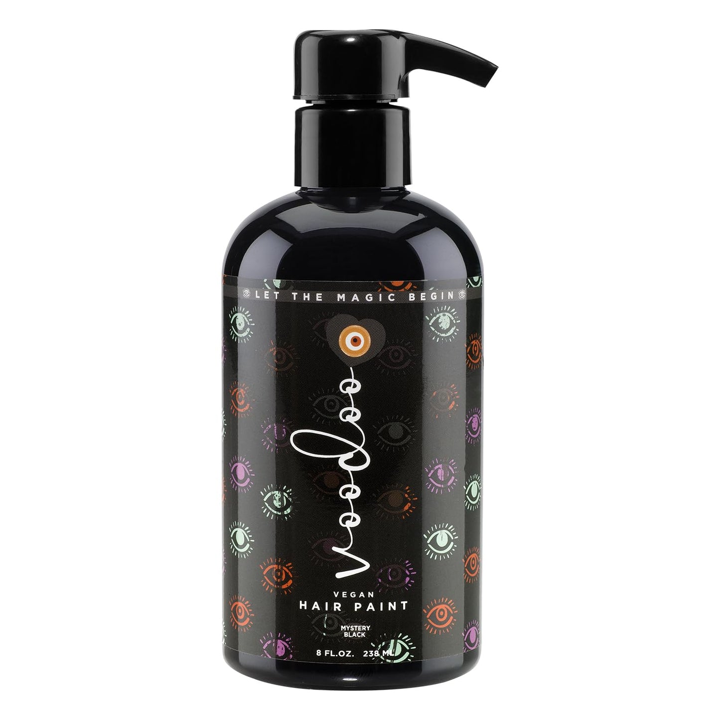 MOEHAIR Semi-Permanent Hair Color | Black Hair Dye 8 Oz | Temporary Hair Dye for Dark Hair | Voodoo Majestic Black Hair Color No Ammonia, Sulfate Beauty & Personal Care MOEHAIR