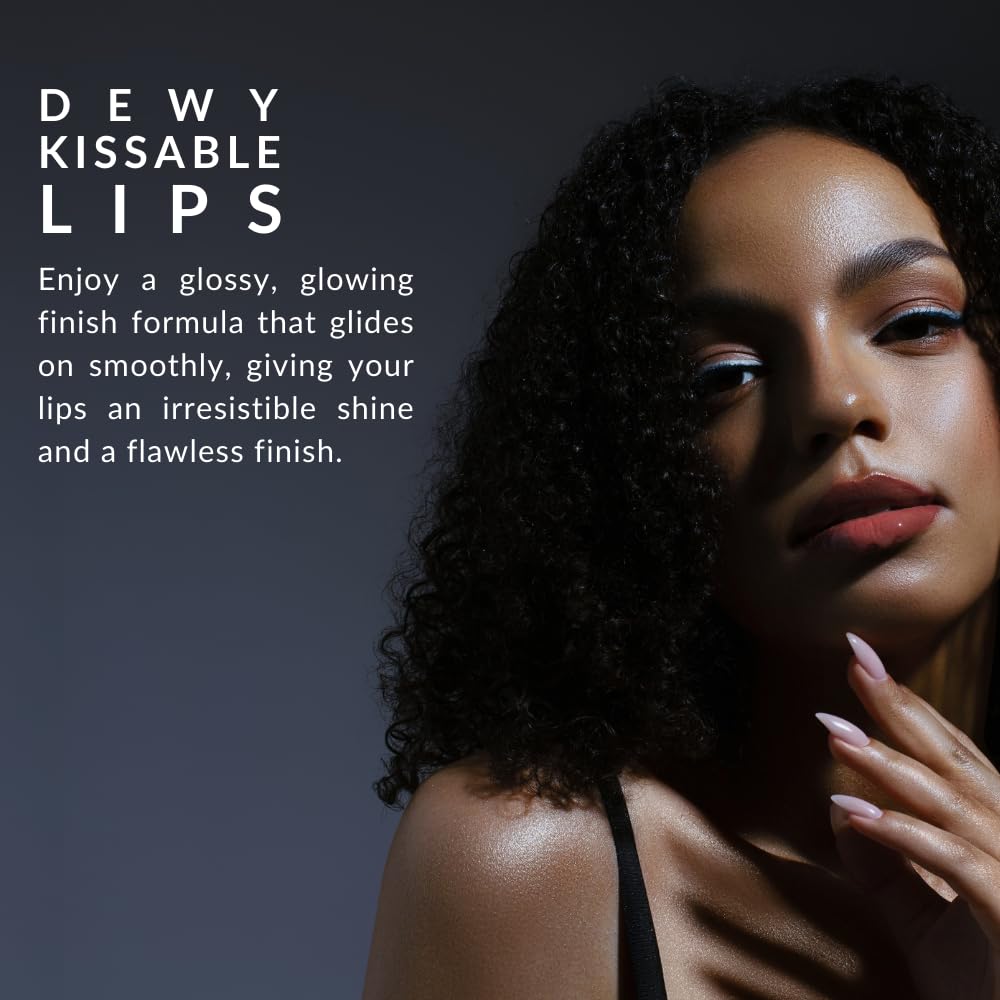 Flori Roberts Luscious Lip Lacquer, Vibrant Lip Gloss Makeup for Women of Color or Deeper Skin Tones, Non-Sticky, Long Wear High Shine Finish Beauty & Personal Care Flori Roberts