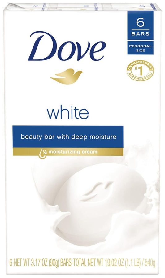 Dove Beauty Bar - White - 3.17 oz - 6 ct Beauty & Personal Care Dove