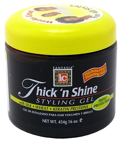 Fantasia Gel Thick 'N Shine 16oz Jar (2 Pack) Beauty & Personal Care Fantasia