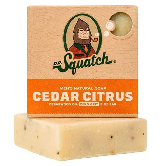 Dr. Squatch DISCONTINUED All Natural Bar Soap for Men with Zero Grit, Cedar Citrus Beauty & Personal Care Dr. Squatch