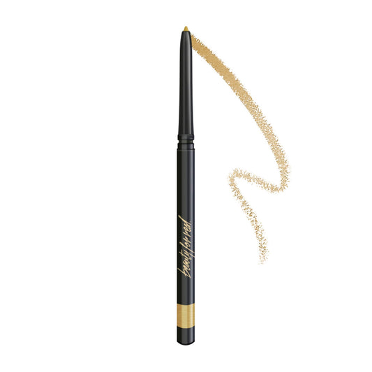 Beauty For Real I-Line 24-7 Eyeliner, 24 Karat - Metallic Gold - Long-Wearing, Waterproof Gel Formula - Safe for Sensitive Eyes & Contact Lens… Beauty & Personal Care Beauty For Real