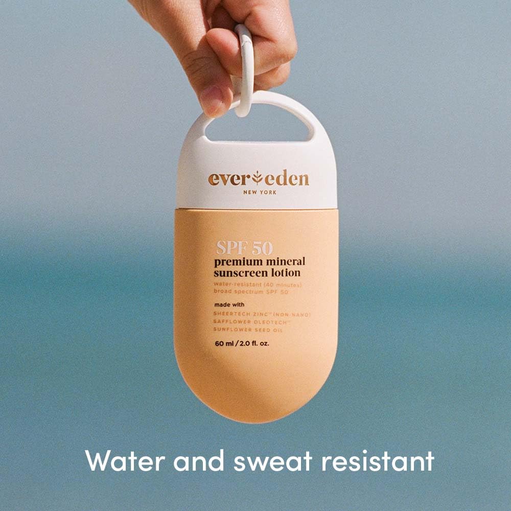 Evereden Kids Sunscreen SPF 50 – Mineral Sunblock for Toddlers, Kids & Family | UVA/UVB Protection, Non-Toxic, Water-Resistant, Face & Body Beauty & Personal Care Evereden
