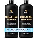 INFINA ESSENTIALS Chelating Clarifying Shampoo and Conditioner for Hard Water & Chlorine Removal | 16 fl oz | Sulfate Free Metal Detox Shampoo Beauty & Personal Care INFINA ESSENTIALS