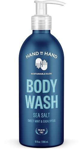 Hand in Hand, Body Wash Sea Salt, 10 Fl Oz Beauty & Personal Care Hand in Hand