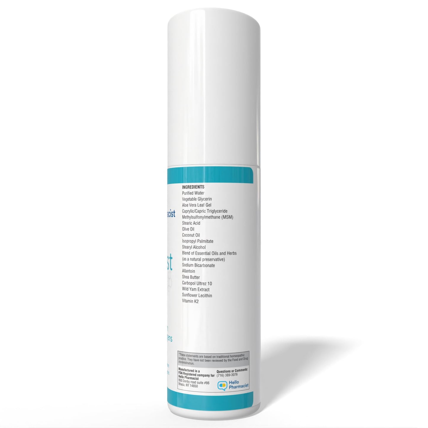 HelloPharmacist BiEst 5.0 Beauty Cream - New Smoother Cream Formula - Hyaluronic Acid - 3 oz - Made in USA Beauty & Personal Care HelloPharmacist