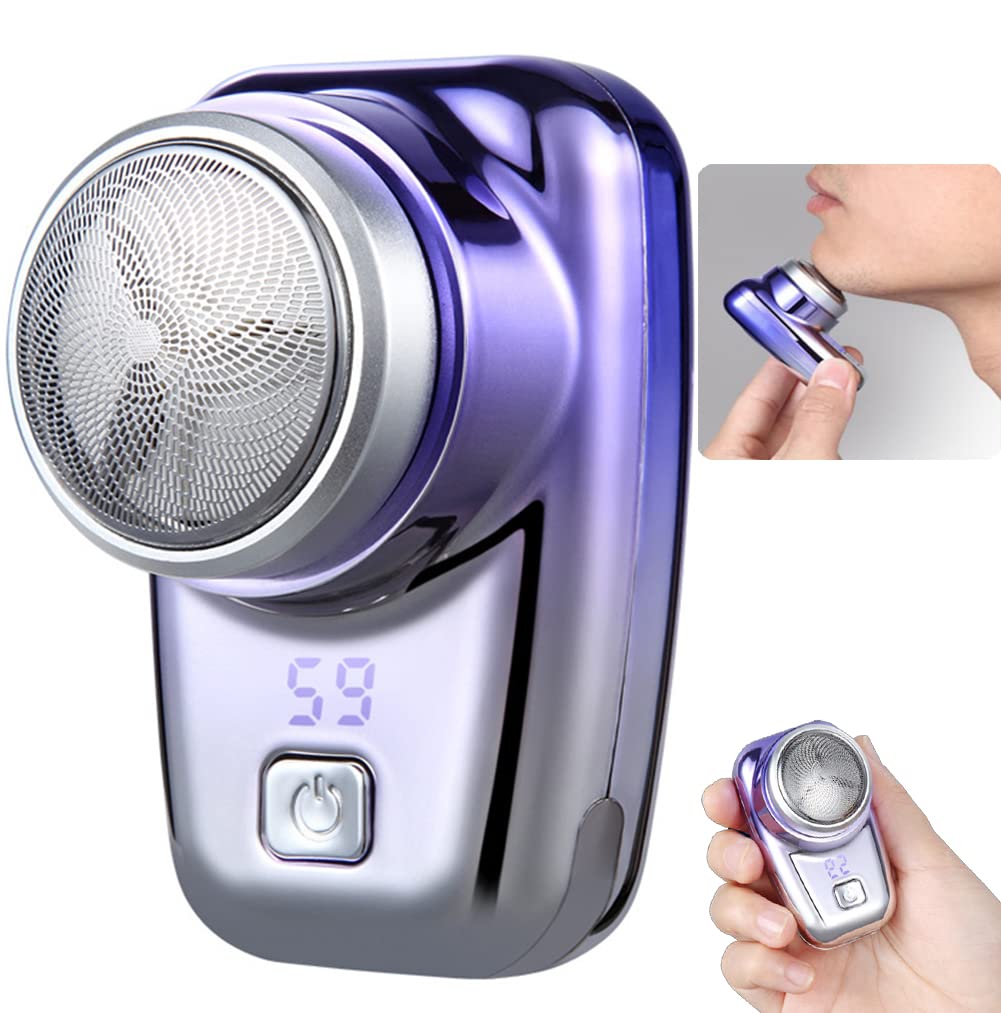 Mini Portable Electric Shaver - Wet & Dry Razor, Perfect for Home, Car, Travel Beauty and Personal Care JQSTY
