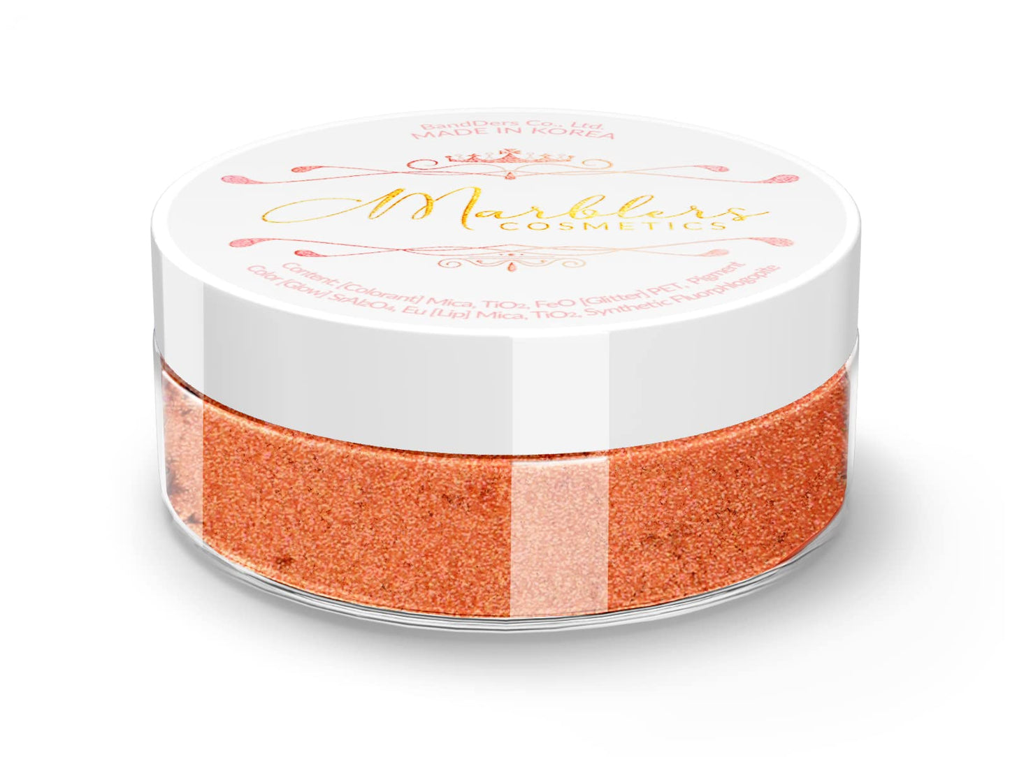 MARBLERS Fine Natural Mica Powder [Alloy Orange] 0.11oz (3g) | Highly Pigmented | Non-Toxic, Vegan, Cruelty-Free | Eyeshadow, Body Butter, Nail Beauty & Personal Care MARBLERS