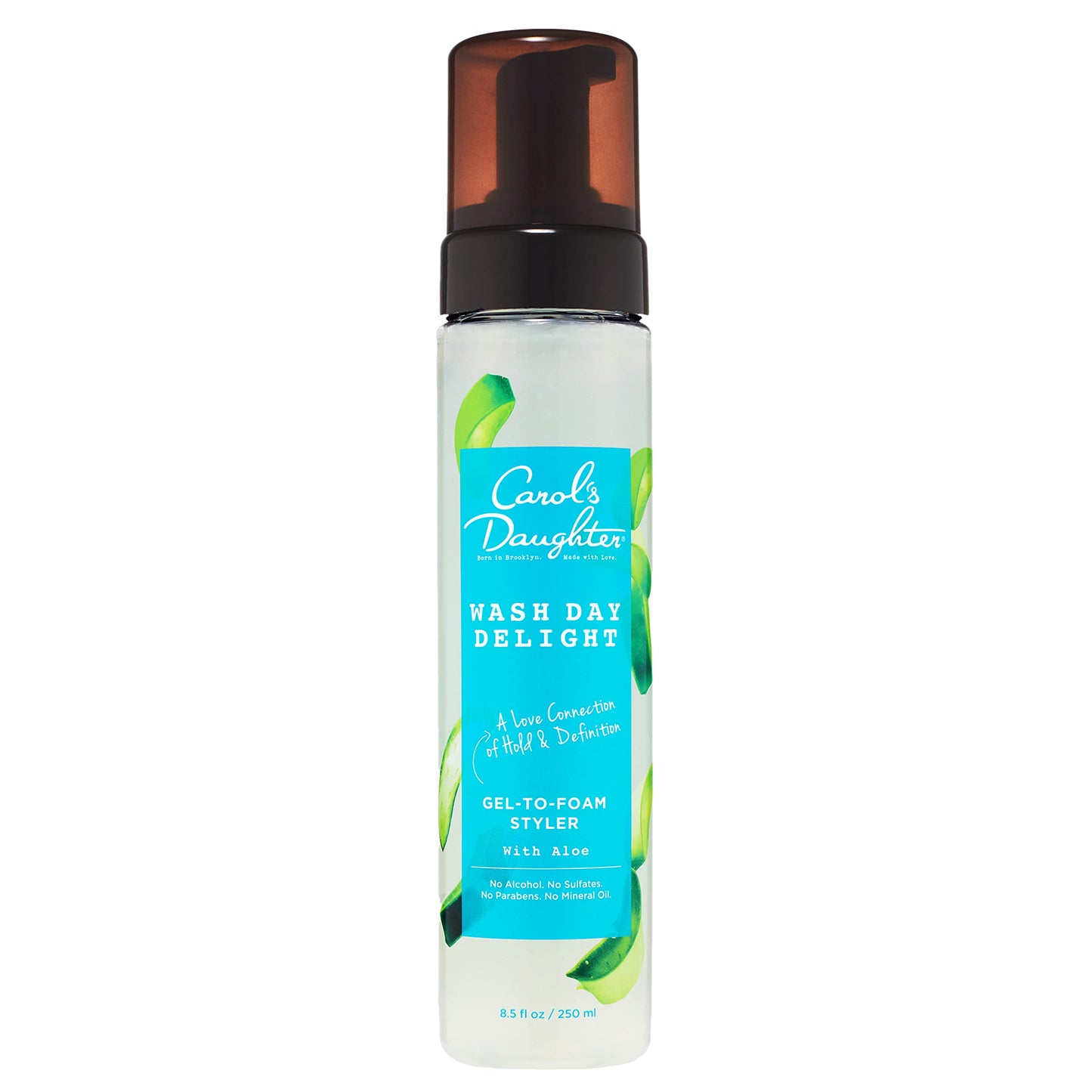 Carol's Daughter Wash Day Delight Hair Gel to Foam Mousse Styler and Hair Detangler for Curls with Aloe, Natural-looking Hold 8.5 fl oz Beauty & Personal Care Carol's Daughter