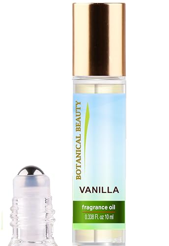 Botanical Beauty VANILLA FRAGRANCE OIL ROLL-ON 0.338 FL OZ (10 ML) Rollerball Perfume, Alcohol-Free, Long Lasting Beauty & Personal Care Botanical Beauty