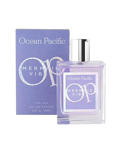 Ocean Pacific Mermaid Vibes for Her Eau De Parfum, Fruity, 3.4 Fl Oz Beauty & Personal Care Ocean Pacific