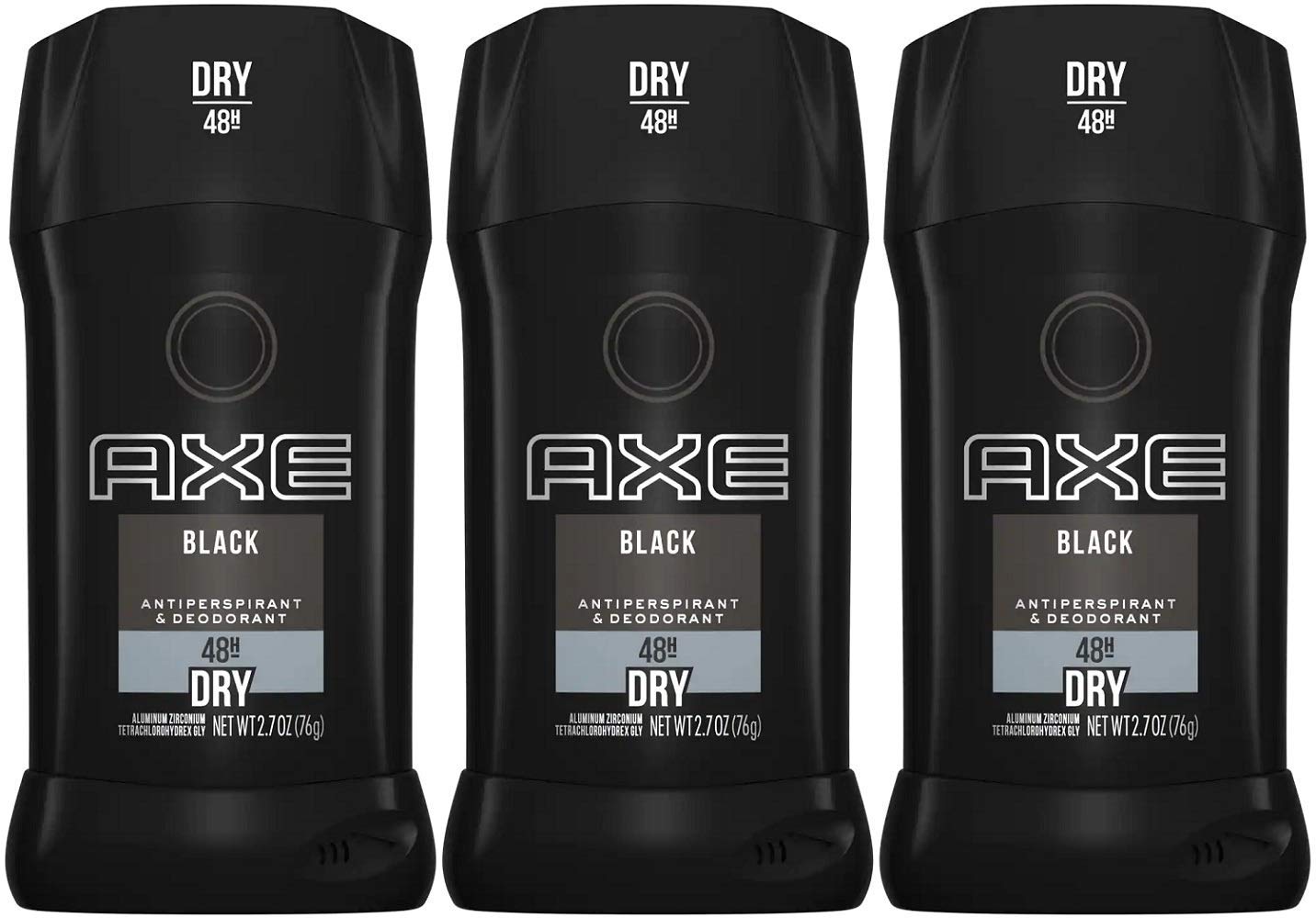 Axe Black Antiperspirant Deodorants Stick, 2.7 Ounce (Pack of 3) Beauty and Personal Care AXE