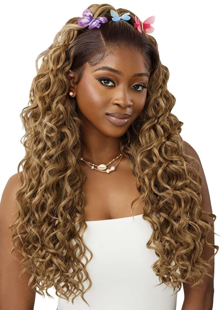 Outre Lace Front Wig - Perfect Hair Line 13X6 - Esmera (DARK BROWN 2)