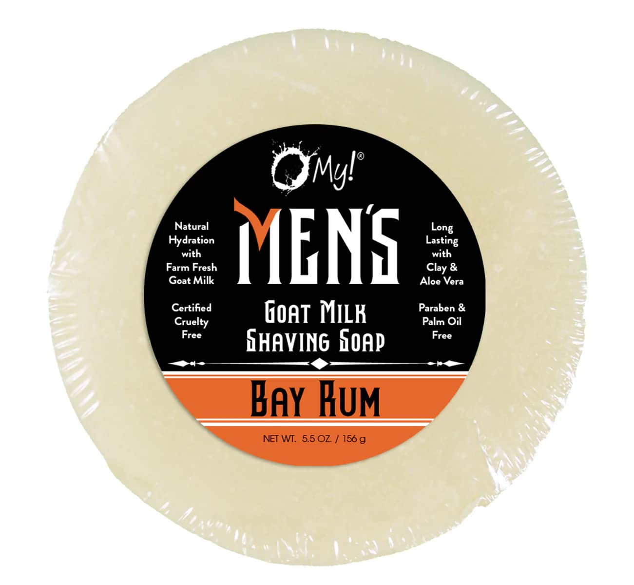 O My! Goat Milk Shaving Soap Gift Box - Ocean Blue - Bundle of 3 - Begin your love for healthy, goat milk wet-shaving today with O My! - Paraben Free Beauty and Personal Care O My!