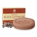 Madina Jamaican Black Castor Oil Soap Bar - Deep Moisturizing, Hydrating, 100% Vegetable-Based, Halal & RSPO Certified, Gentle Cleanser for All Skin Beauty & Personal Care Madina