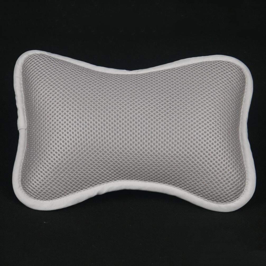 Bath Pillow Bathtub Spa Pillow with Non Slip Suction Cups for Bathtub Bathroom Spa Cushion Head Neck Back Support (Grey) Beauty and Personal Care SUPVOX