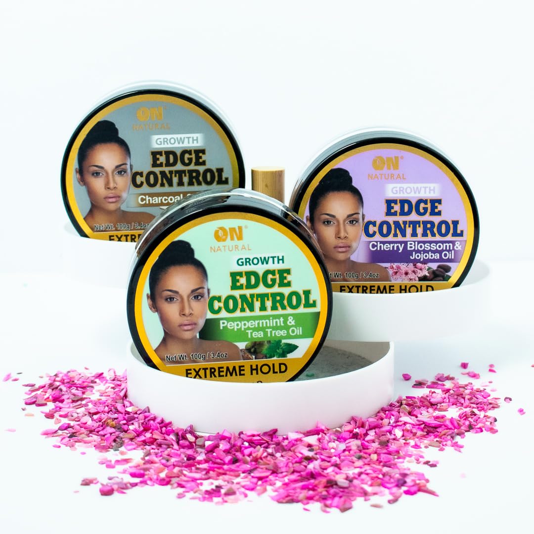 On Natural Edge Control Extreme Hold-Peppermint and Tea Tree Oil (1oz) Beauty & Personal Care On Natural