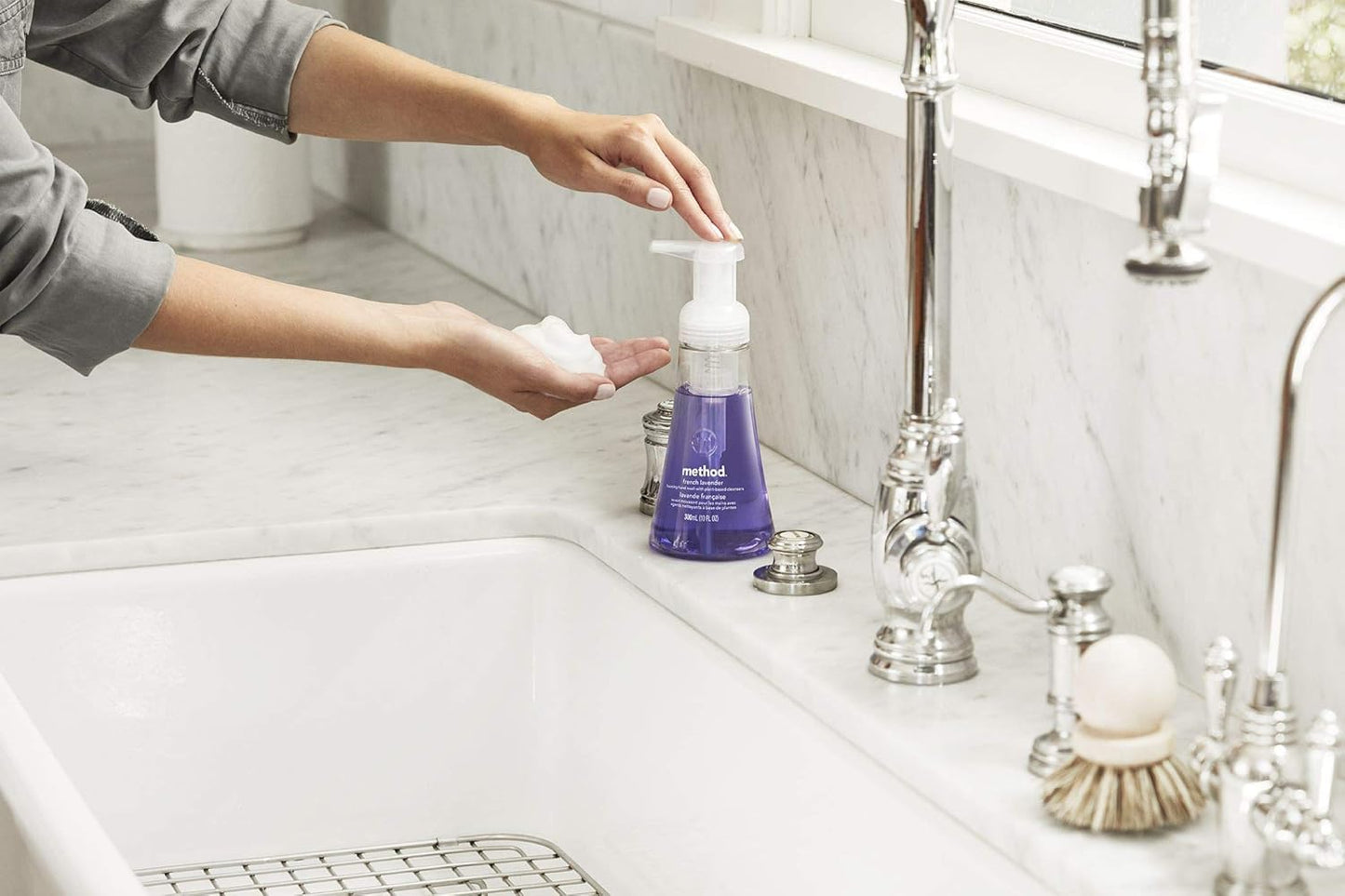 Method Naturally Derived Foaming Hand Wash, Green Tea + Aloe, 10 Ounce Beauty & Personal Care Method