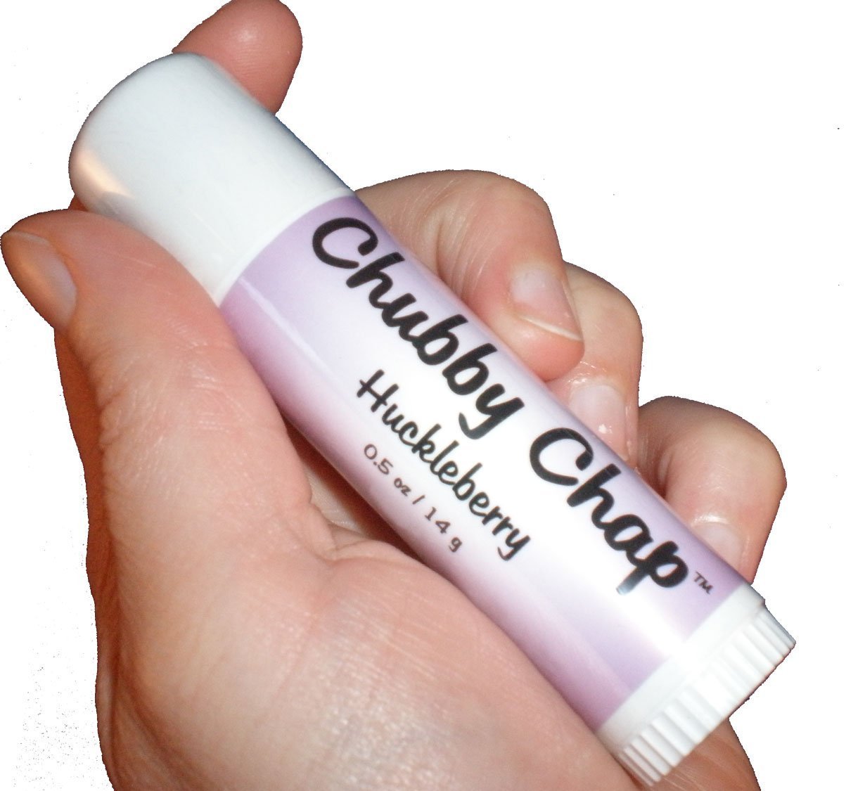 Chubby Chap - Large Jumbo Natural Lip Balm - 0.5 Ounce Huckleberry Beauty & Personal Care Chubby Chap