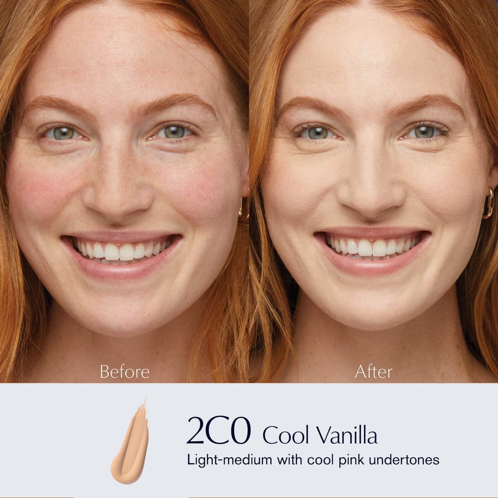 Estée Lauder Double Wear Stay-in-Place 24-Hour Long-Wear Matte Foundation Makeup, 1 Fl Oz, 2C0 Cool Vanilla Beauty & Personal Care Estée Lauder