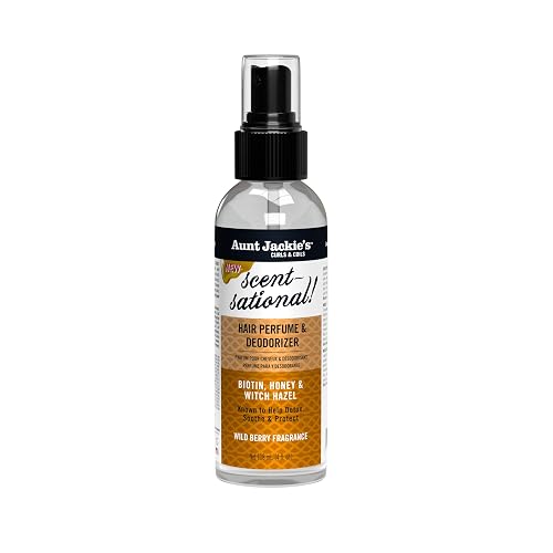 Aunt Jackie’s Braid + Twist Collection Scent-Sational Hair Perfume & Deodorizer - Neutralize Odors and Refresh Hair with Witch Hazel, Biotin Beauty & Personal Care Aunt Jackie's