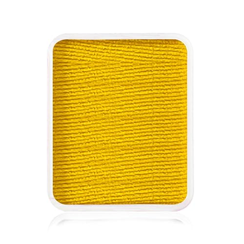 Kraze FX Face Paint Palette Refill - Yellow Face Paint (6 gm) - Hypoallergenic Non-Toxic Water Activated Professional Halloween Face & Body Painting Beauty & Personal Care Kraze FX