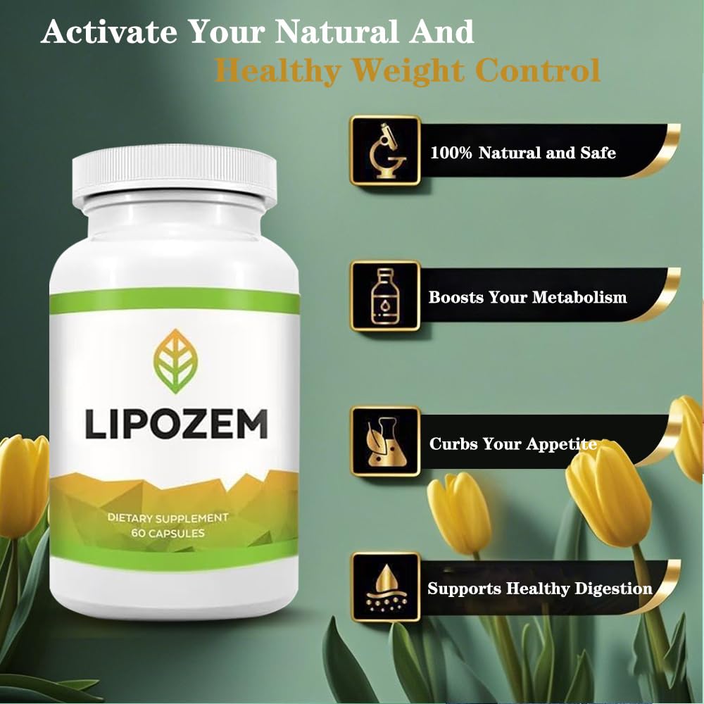 XXSCA Lipo-zem Capsules - 100% Natural Ingredients, Vegan Non-GMO, Gluten-Free Beauty & Personal Care XXSCA