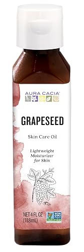 Aura Cacia Grapeseed Skin Care Oil | GC/MS Tested for Purity | 118ml (4 fl. oz.) Beauty & Personal Care Aura Cacia