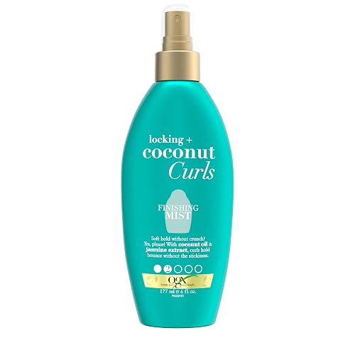 OGX Locking + Coconut Curls Finishing Mist, 6 Fl Oz Beauty & Personal Care OGX