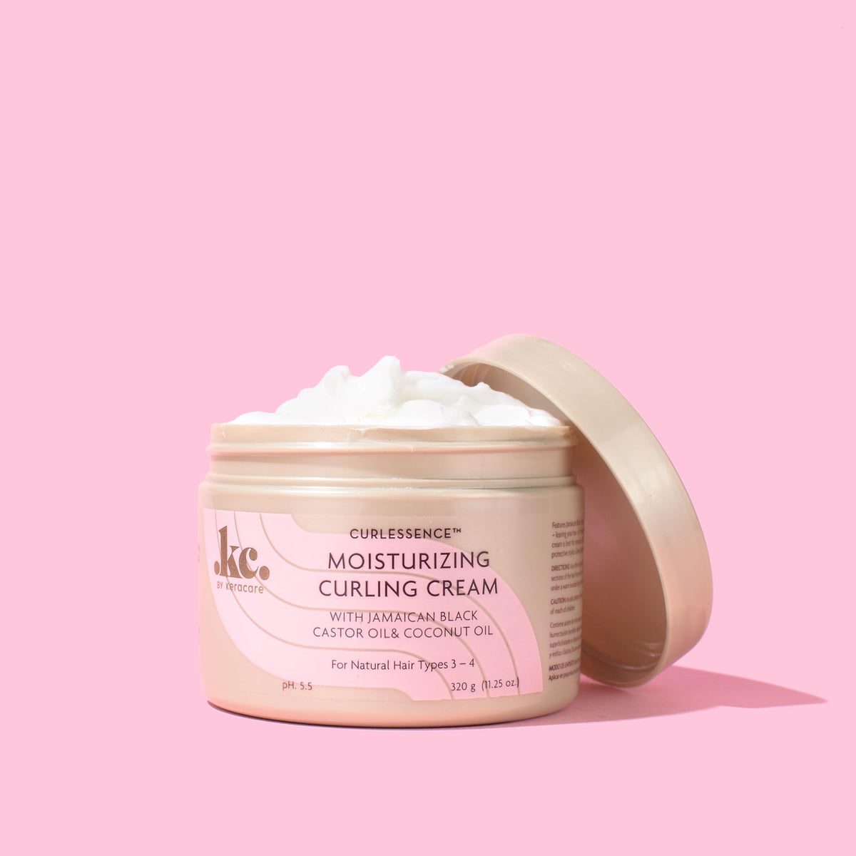 KeraCare CurlEssence Moisturizing Coconut Curling Cream - With Jamaican Black Castor Oil & Coconut Oil - For Curly Hair - SIlicone and Paraben Free Beauty & Personal Care KeraCare