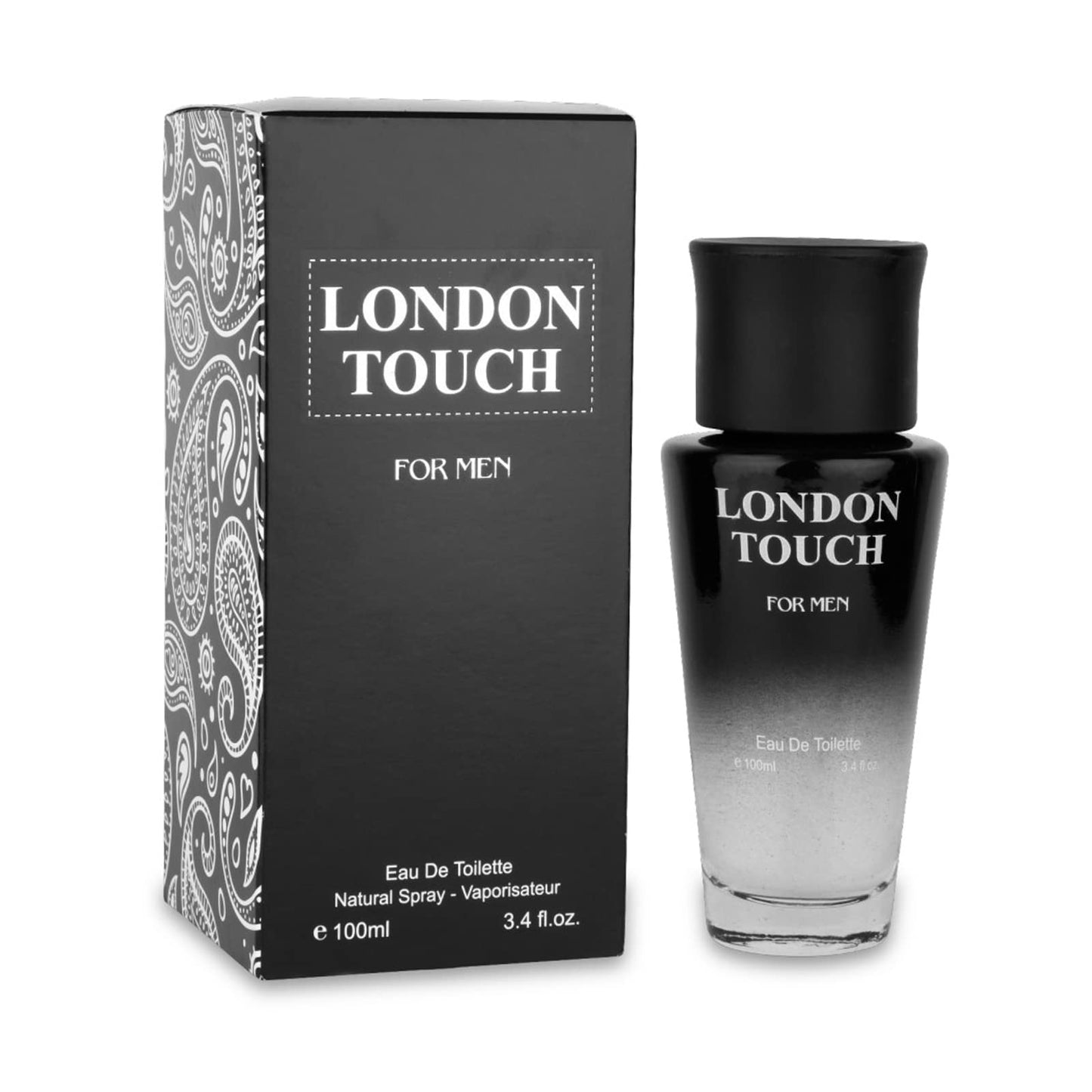 META-BOSEM London Touch, Men's Cologne Eau de Toilette Natural Spray - Clean Fresh Scents - Floral and Citrusy Notes - Great Holiday Gift - for All Beauty & Personal Care META-BOSEM