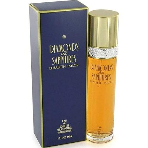 DIAMONDS and SAPHIRES by Elizabeth Taylor Eau De Toilette Spray 3.4 oz Women Beauty & Personal Care Elizabeth Taylor