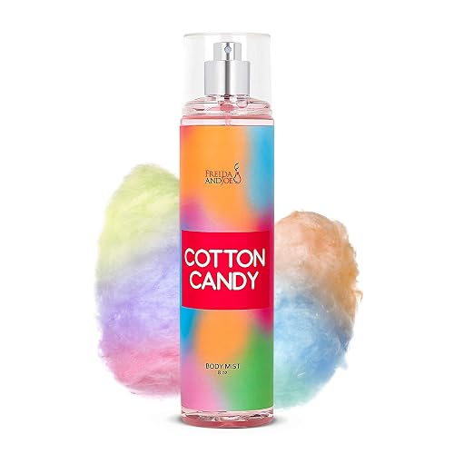 Cotton Candy Body Mist Spray 8 oz Fine Fragrance, Gift for Her Sweet and Playful Scent - Mother's Day Gift for Mom Beauty & Personal Care Freida and Joe