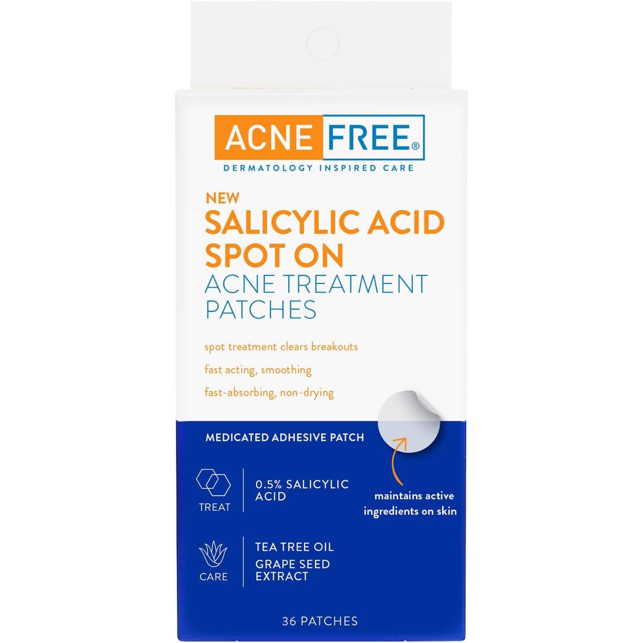 AcneFree Salicylic Acid Acne Pimple Patch Treatment Beauty & Personal Care AcneFree
