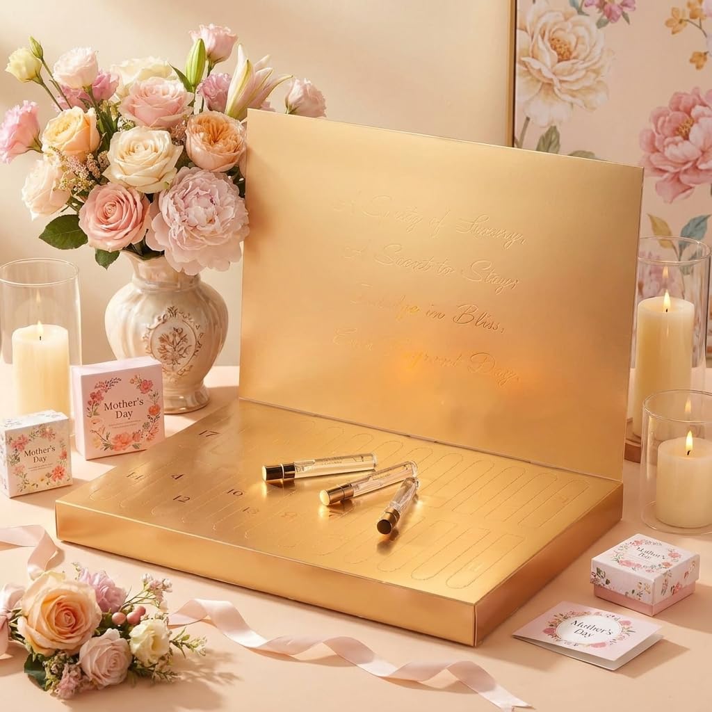 LOVERY 24-Piece Beauty Perfume Sets Gifts Set, Unique Gifts for Women - Mothers Day Gifts for Mom, Wife, Teen Girls, Floral Fragrance Sampler Beauty & Personal Care LOVERY