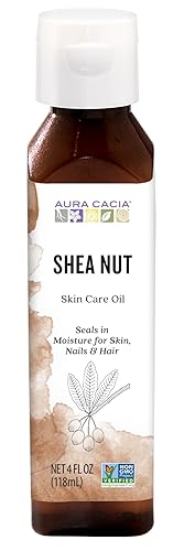 Aura Cacia Nourishing Shea Nut Oil | Multi-Purpose Nourishment Oil | 4 fl oz. Beauty & Personal Care Aura Cacia
