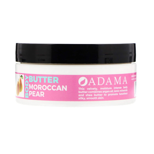 Zion Health Adama, Body Butter with Argan Oil, Moroccan Pear, 4 oz (118 g) Beauty & Personal Care Adama Minerals