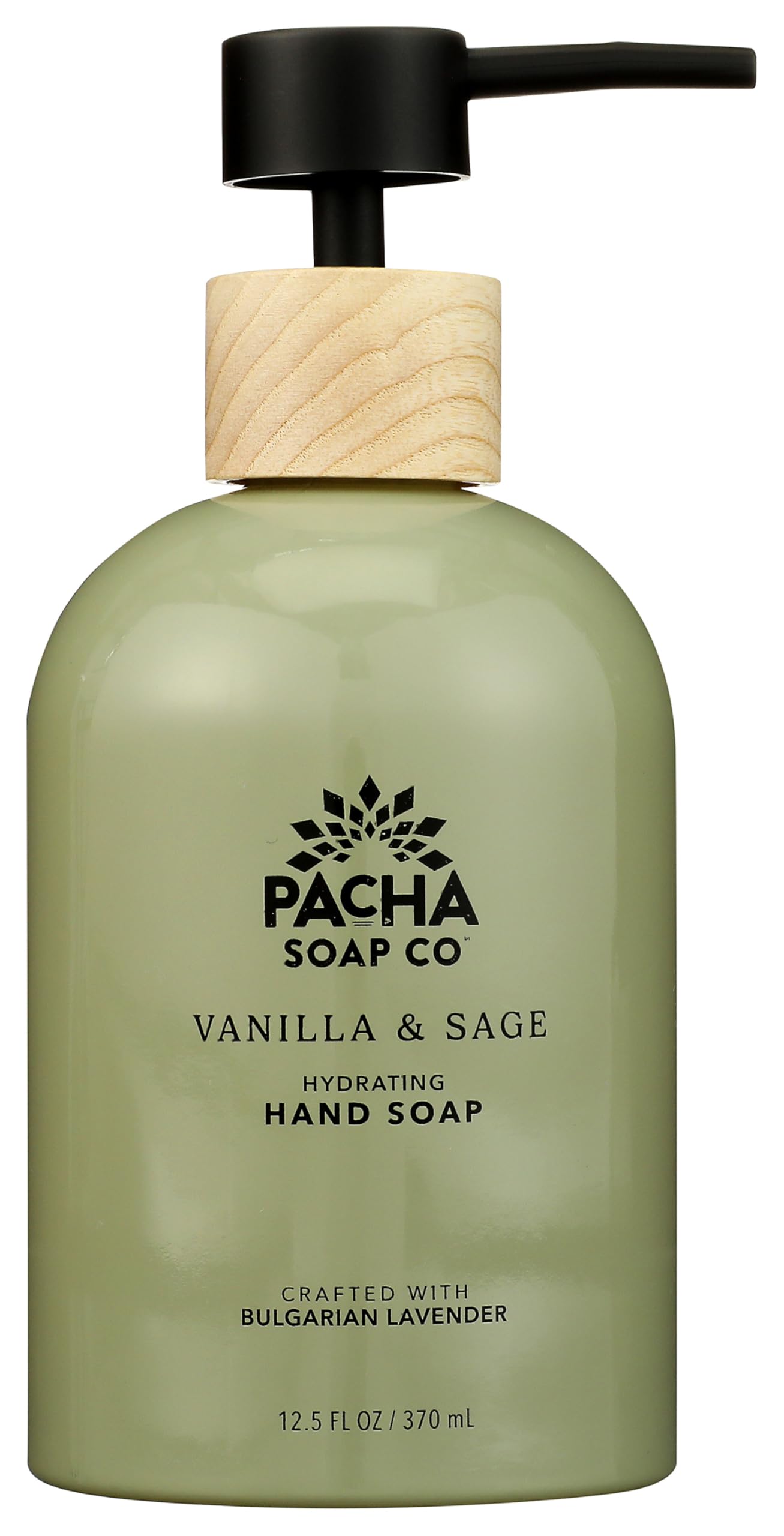 PACHA SOAP Vanilla & Sage Liquid Hand Soap, 12.5 FZ Beauty & Personal Care Pacha Soap Co
