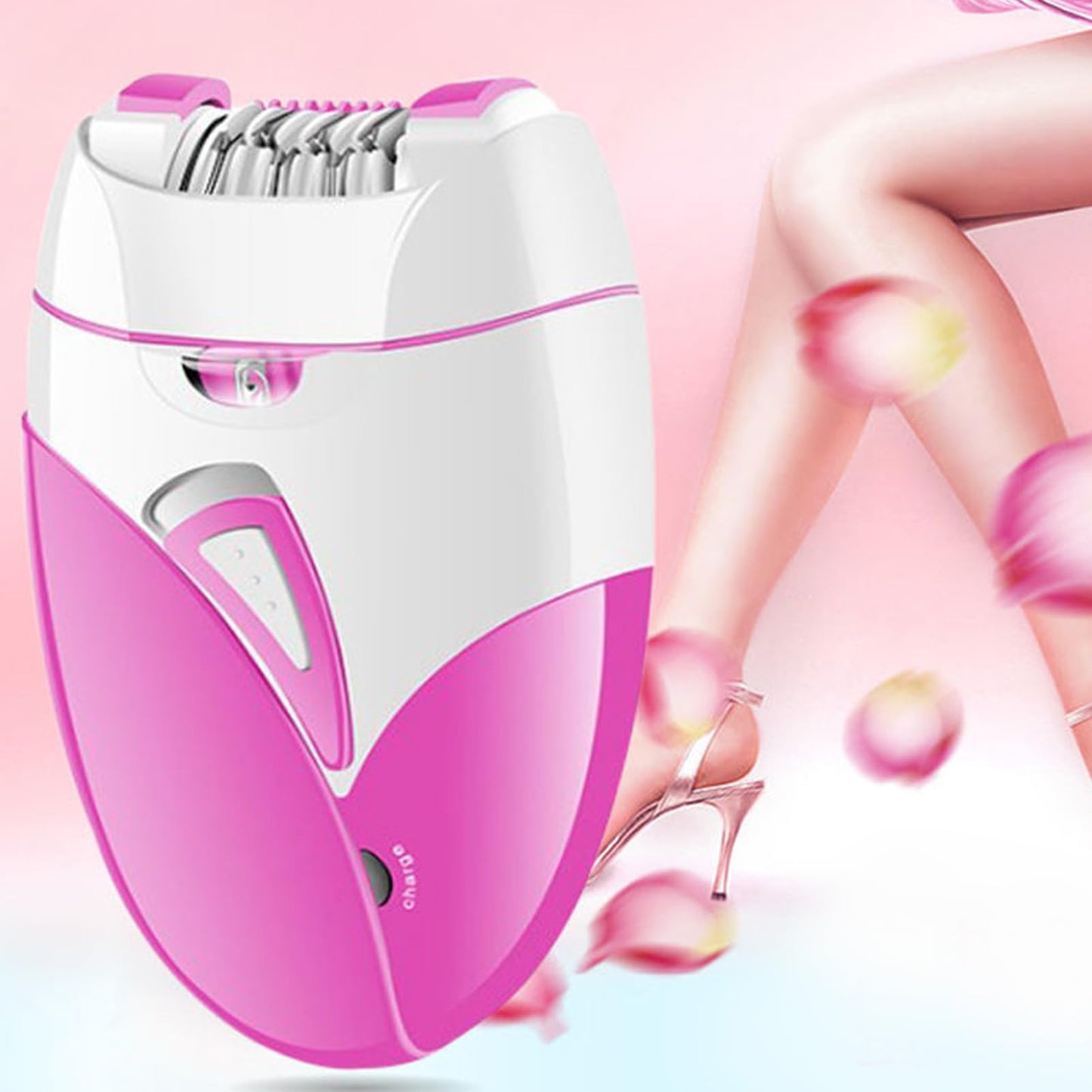Bikini Trimmer for Women, Cordless 2 Speed USB Rechargeable Hair Trimmer with Guards, Gentle Electric Clippers for Body Face Razors Shavers Beauty and Personal Care ZJchao