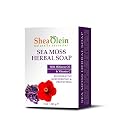 SheaOlein Naturally Essential SEA MOSS HERBAL Soap with HIBISCUS OIL & Vitamin C Beauty & Personal Care SheaOlein Naturally Essential