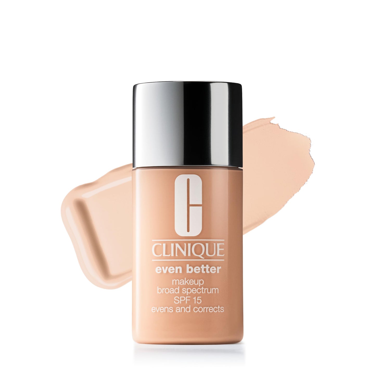 Clinique Even Better Makeup Liquid Foundation SPF 15 With Vitamin C For Dry + Oily Combination Skin Types | Medium Coverage + Natural Finish | Evens Beauty & Personal Care Clinique