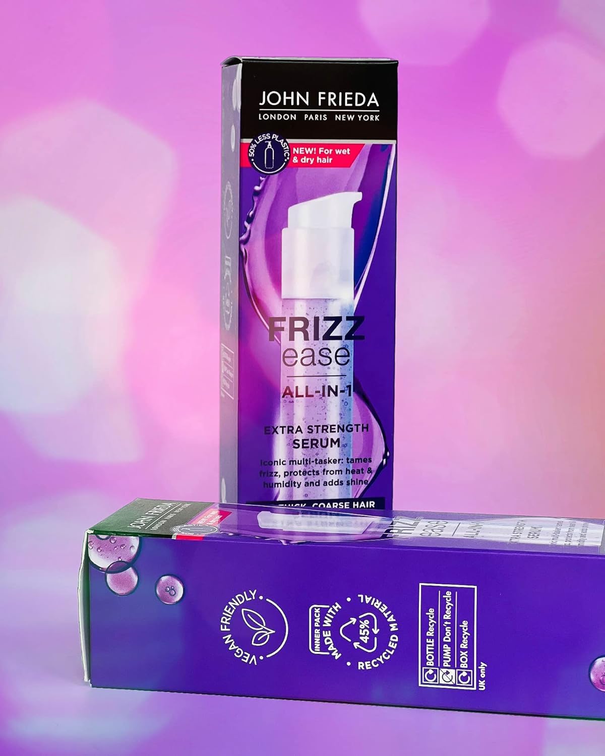 John Frieda Frizz-Ease Extra Strength 6 Effect Serum, 1.69 Ounce (3 Pack) Beauty & Personal Care John Frieda