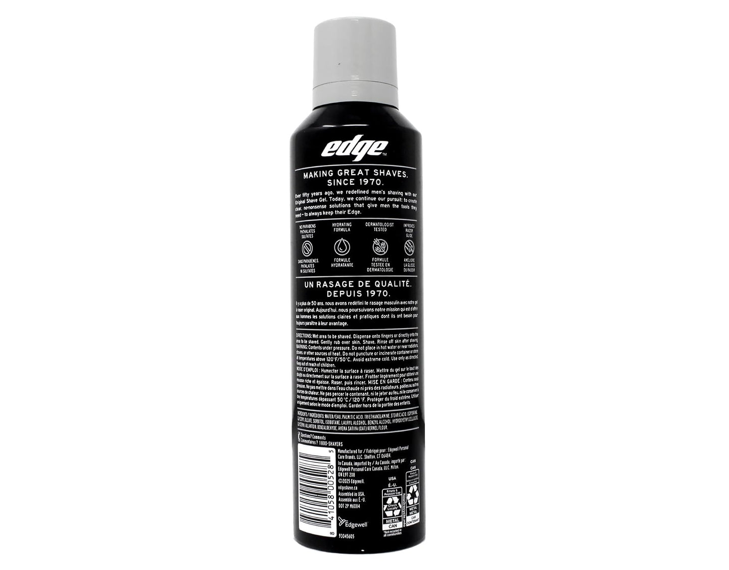 Edge Shave Gel, Fragrance Free, Ultra Sensitive 7 oz (Pack of 11) Beauty and Personal Care Edge
