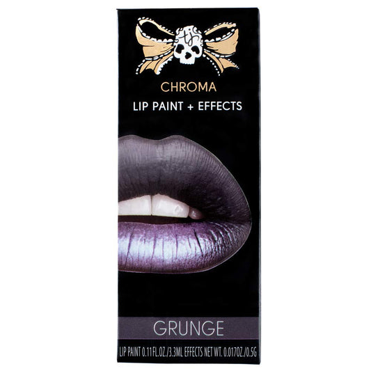 Tattoo Junkee Grunge, Blue Gray Shade, 2-in-1 Lip Kit With Matte Liquid Lipstick & Shimmer Powder, Long Lasting, Cruelty Free Beauty & Personal Care TATTOO JUNKEE