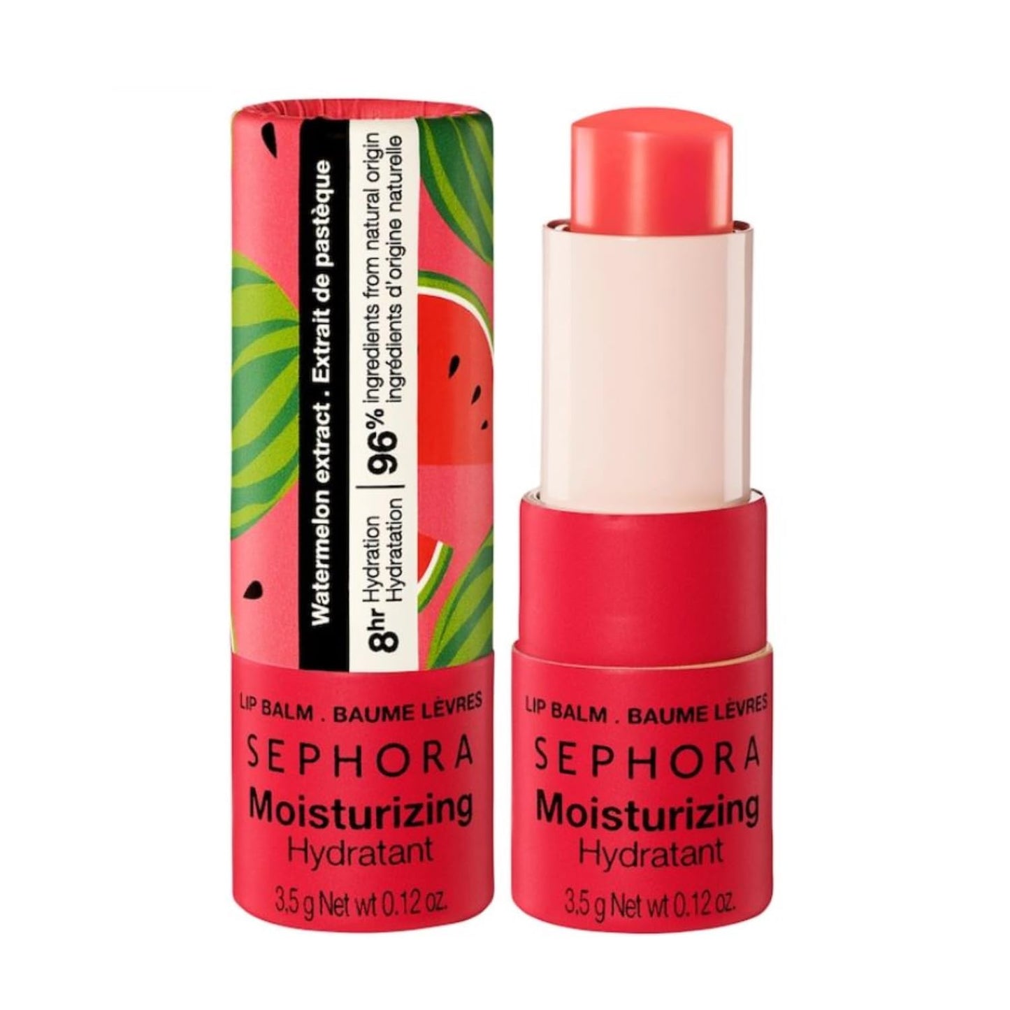 Sephora Favorites Watermelon Moisturizing Lip Balm 8h Hydration - 3.5 g / 0.12 oz Beauty & Personal Care SEPHORA