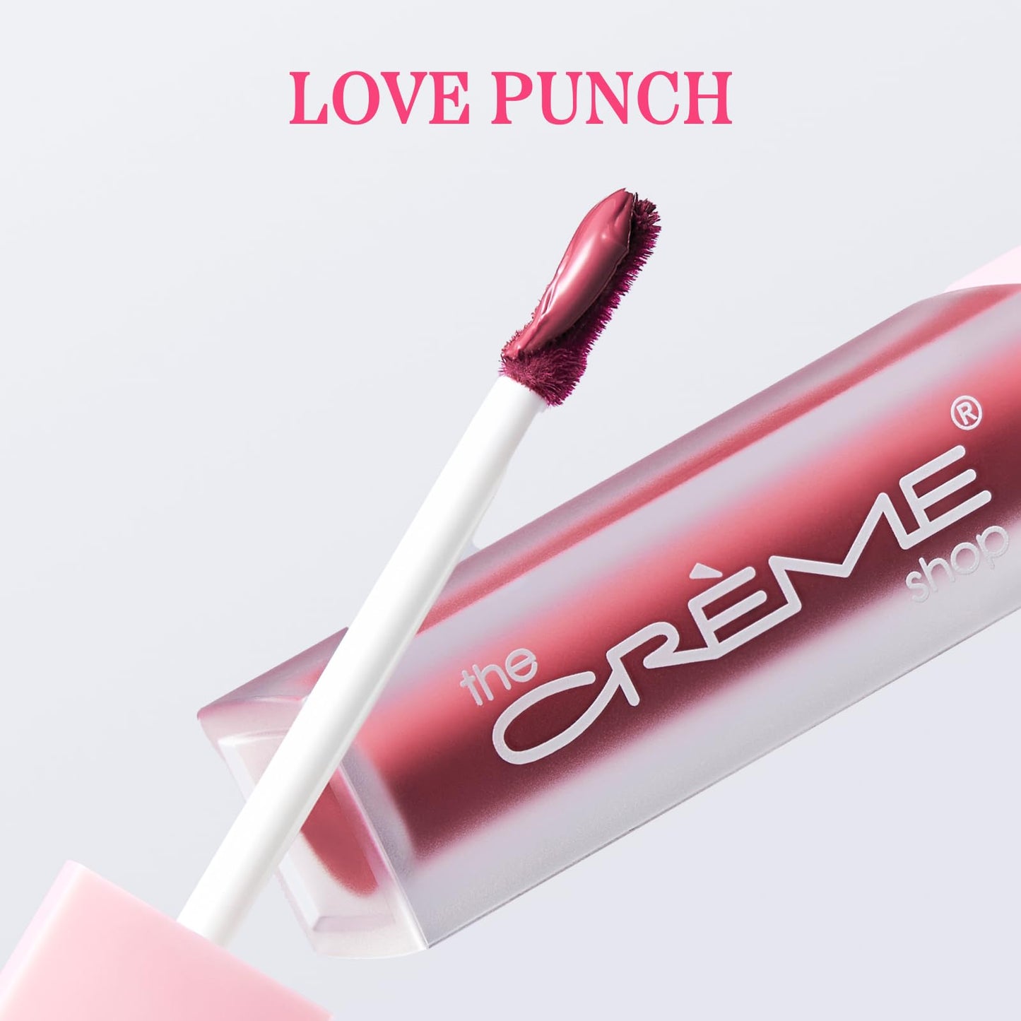 The Creme Shop's Ultra-Moisturizing, 12HR+ Long-Lasting Glossy Lip Stain - lOVE PUNCH Beauty & Personal Care The Crème Shop