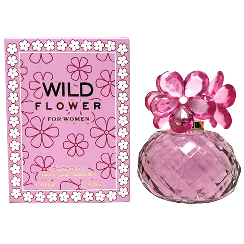 META-BOSEM Wild Flower Pink, Women Perfume Eau de Parfum Natural Spray - Floral Notes - Sweet Fresh Scent - Great Holiday Gift - for All Day Use - a Beauty & Personal Care META-BOSEM