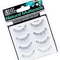 Ardell Natural False Eyelashes Multipack 110 Black - Comfortable Strip Lashes for Everyday Wear, 4 Pairs x 1 Pack Beauty & Personal Care Ardell