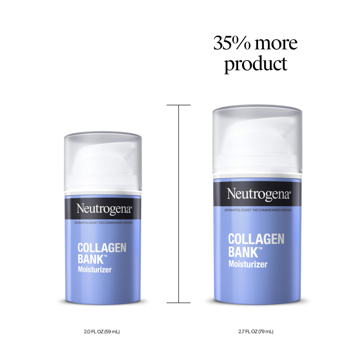 Neutrogena Collagen Bank Face Moisturizer, Larger Size Anti-Aging Face & Neck Collagen Cream, Bakuchiol, Face Lotion Supports Skin’s Natural Collagen Beauty & Personal Care Neutrogena